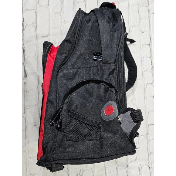 Vintage Osiris Backpack G-Bag Urban Sound System Backpack Black Red BAG ONLY - Picture 2 of 11